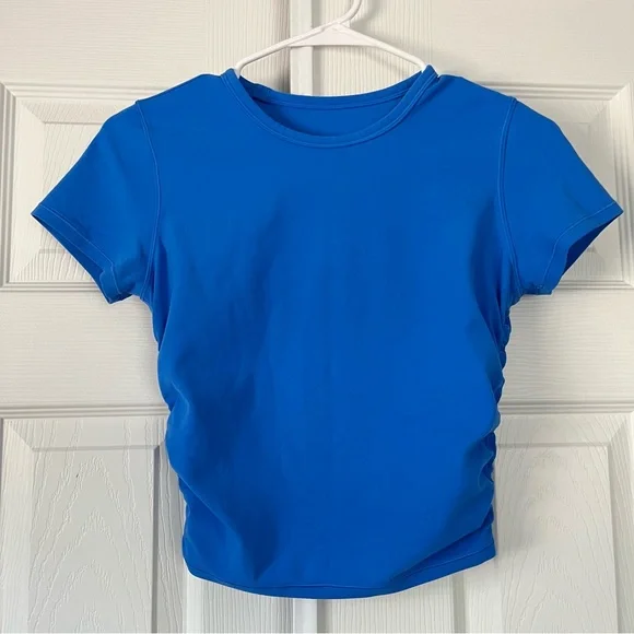 Lululemon Poolside Blue short sleeve shirt - Picture 2 of 3